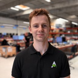 Portrait of Jess Søgaard Sørensen, Technician at Scandic IT