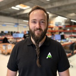 Portrait of Mikkel Aagaard Bækgaard, Technician at Scandic IT